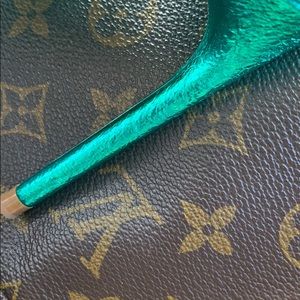 Zara Shoes - Zara Metallic Green Pumps Zara Shoes - Zara Metallic Green Pumps